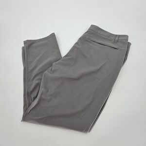 SKYR Tricot Dynasty Slim Fit‎ Pants Mens XL 38x30 Gray Tech Moisture Wicking